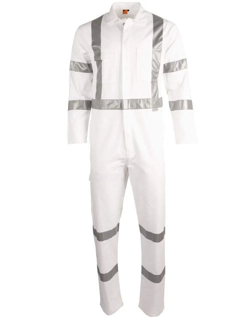 Winning Spirit Mens Biomotion Nightwear Coverall With X Back Tape Configuration Wa09hv Work Wear Winning Spirit White 72 R